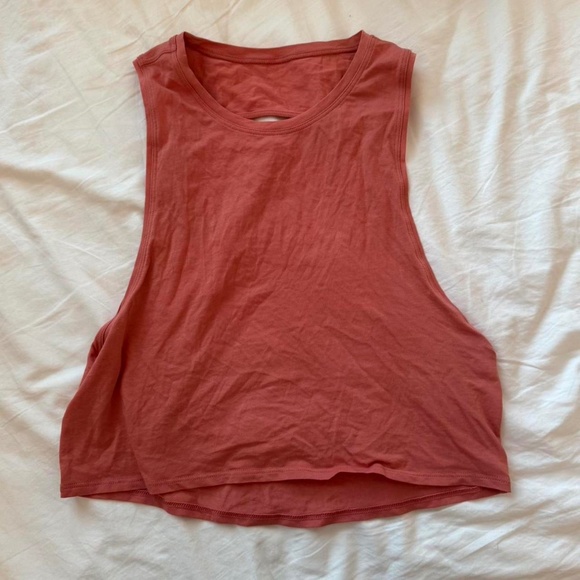 Lululemon Women's Orange / Coral Top Vest - Picture 3 of 4